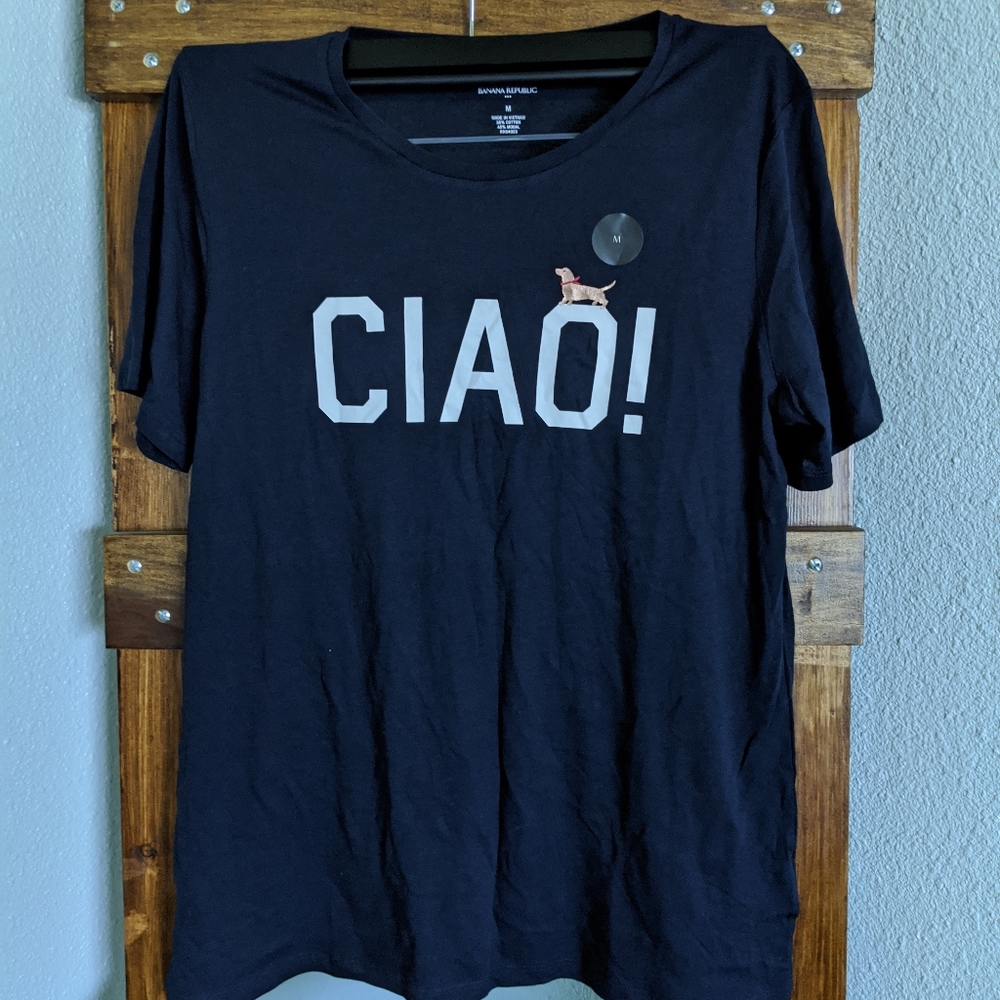 Navy Graphic Tee